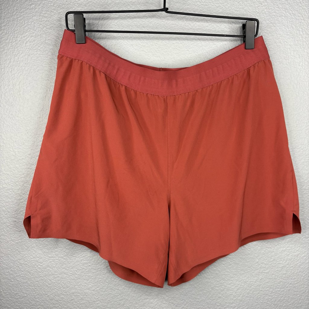 All In Motion Burnt Orange Mens Workout Shorts